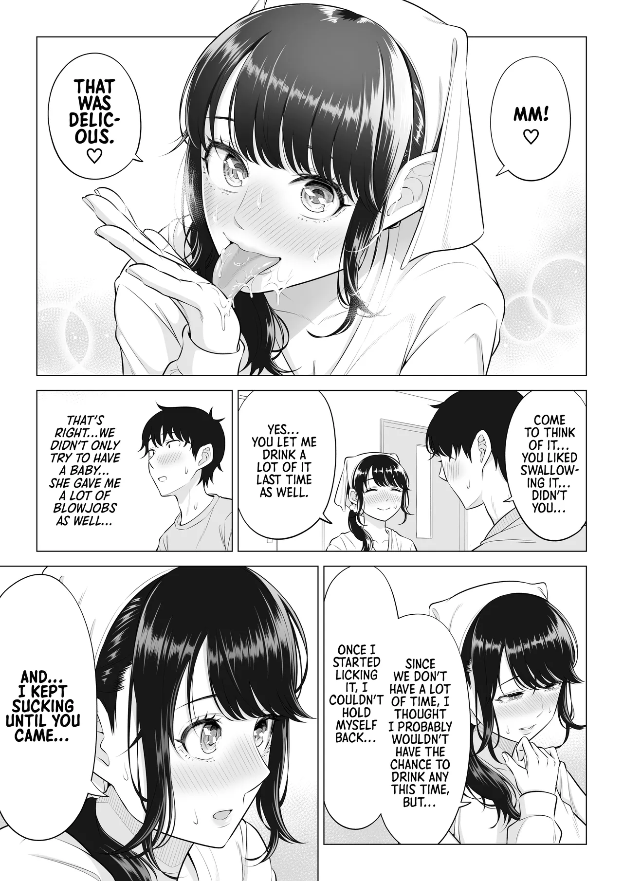 Hentai Manga Comic-Shizuka Tachibana, the Housewife Who Collects My Sperm Donations, Doesn't Know a Damn Thing!!-Chapter 2-44